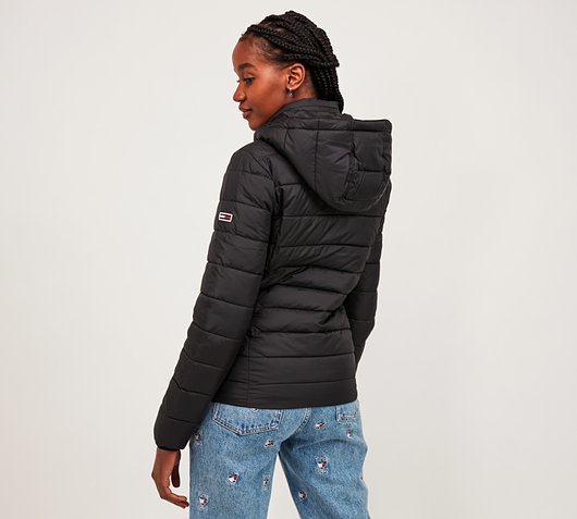 Tommy Jeans Womens Faux Fur Padded 