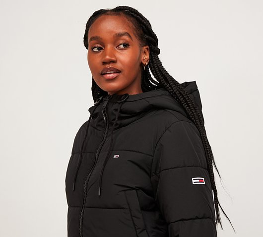 Tommy Jeans Womens Cropped Puffer 