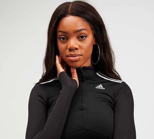 adidas quarter zip womens