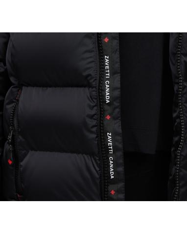 zavetti black puffer jacket