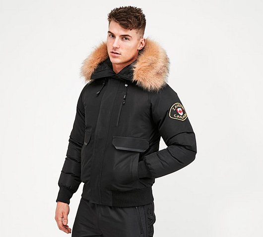 Zavetti Canada Abelli Tech Fur Hooded Er Jacket Black Footasylum Zavetti Canada Abelli Tech Fur Hooded, Zavetti Canada Fur Coat