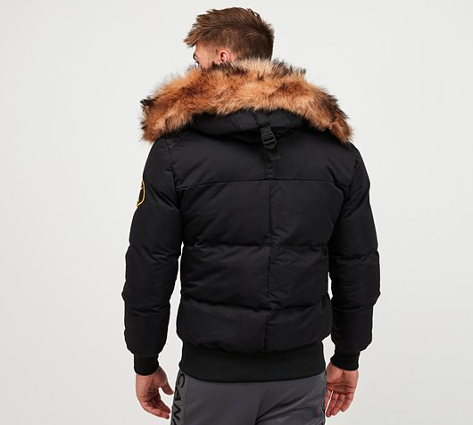 Zavetti Canada Aylmer Puffer Fur Hooded 