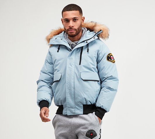 zavetti canada abelli fur trim bomber