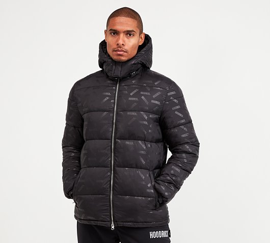 black hoodrich coat