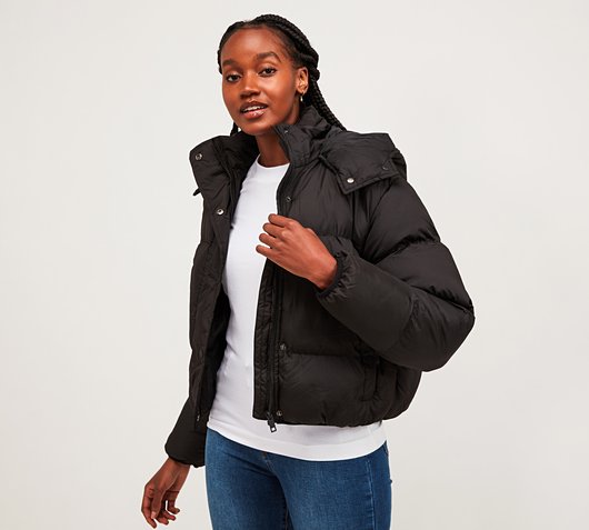 Brave Soul Womens Oversized Cropped 
