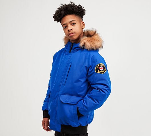 zavetti canada abelli fur trim bomber
