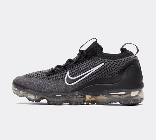 Nike Junior VaporMax 2021 Flyknit Trainer | Black / Anthracite / White ...