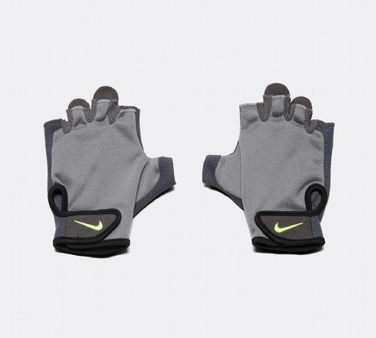 Nike Essential Fitness Gloves | Grey / Volt | Footasylum