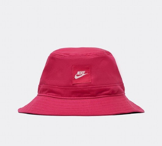 bucket hat nike pink