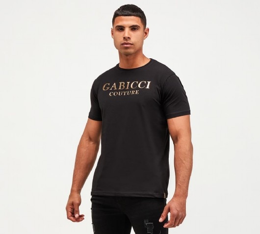 Gabicci Pietro T-Shirt | Black | Footasylum