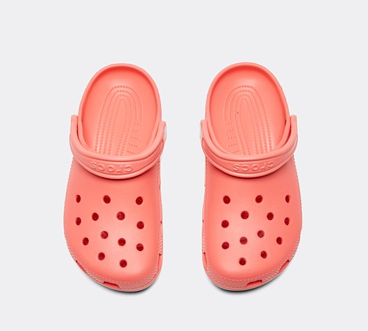 peach crocs womens