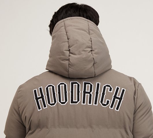 Stack Longline Puffer Jacket | Grey 