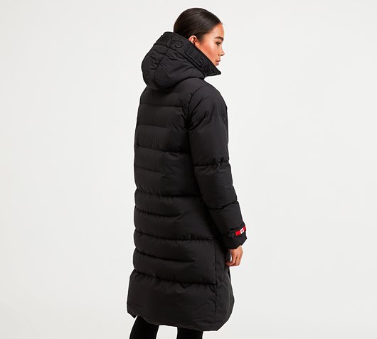 nike puffer jacket womens black