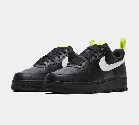 nike air force black volt