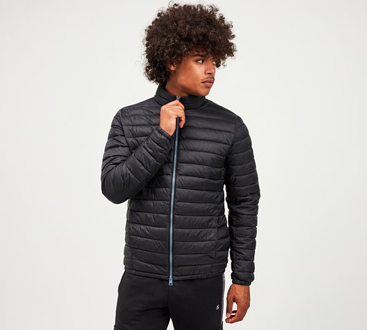mens lightweight bubble jacket