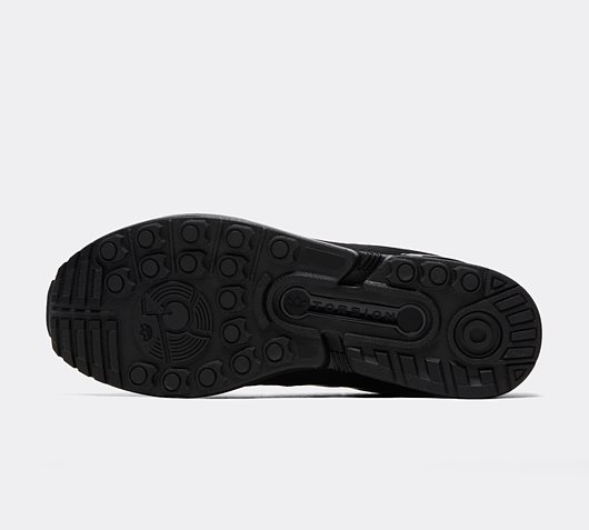 mens black adidas flux trainers
