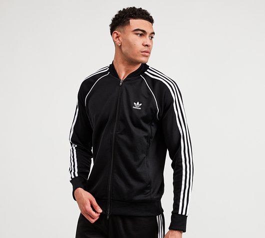 Originals Superstar Track Top | Black | Footasylum