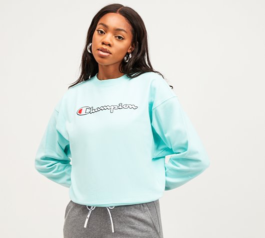 turquoise champion sweatshirt