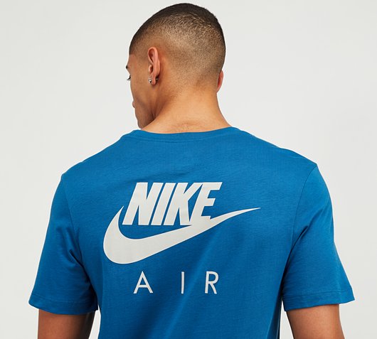nike air blue shirt