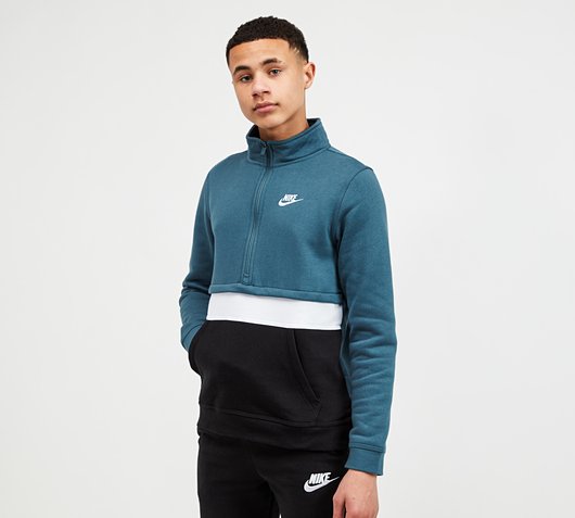 nike 3.0 half zip black