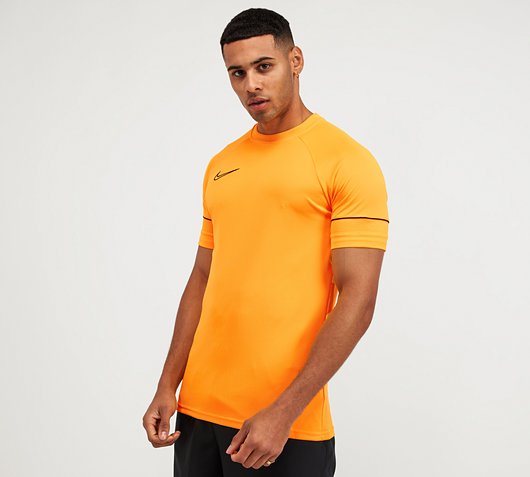 orange workout shirt