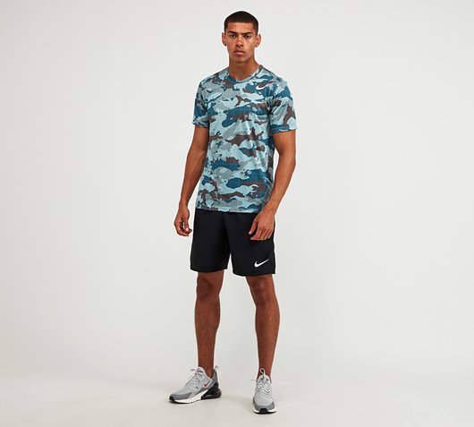 Nike Train Dry Camo T-Shirt | Ocean 