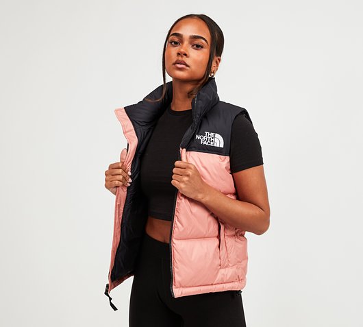 womens north face puffer gilet