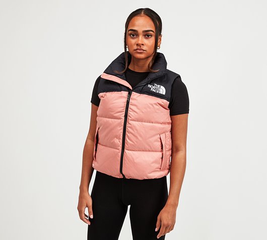 womens north face puffer gilet