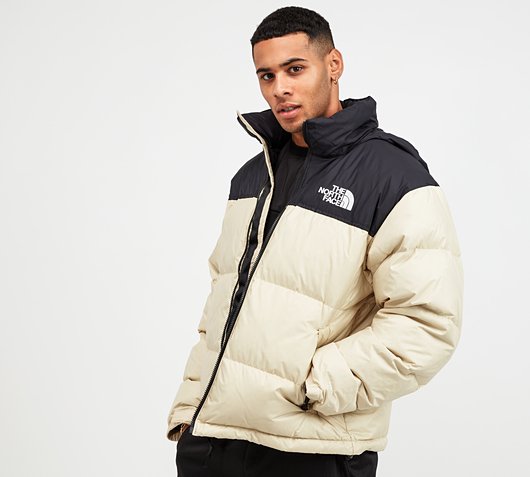 the north face jacket beige