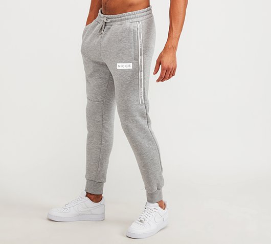 Nicce Nova Jogger | Grey Marl | Footasylum