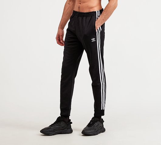 spise Mediator Encommium adidas Originals Adicolor Classics Primeblue SST Track Pant | Black / White  | Footasylum