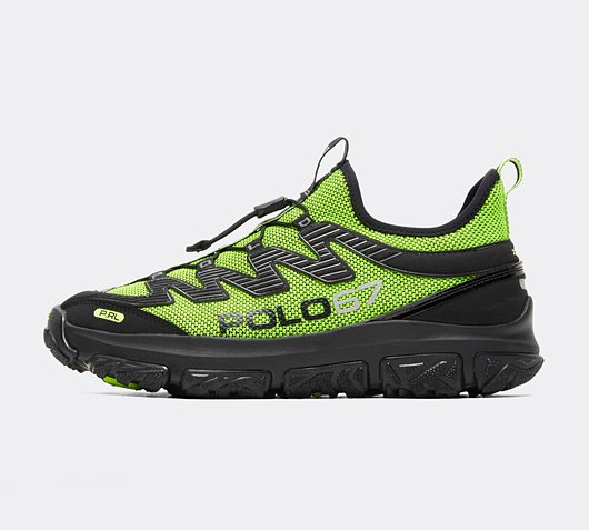 Polo Ralph Lauren Adventure 300LT Trainer - Black - Size - 10
