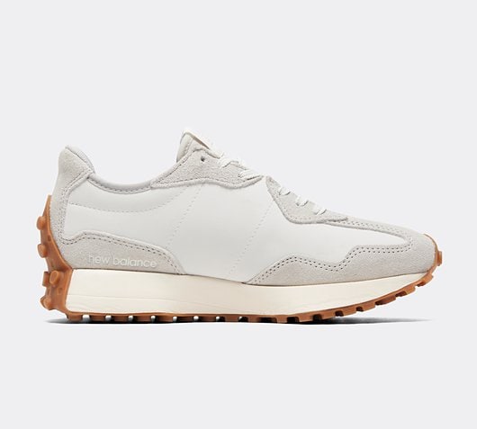 New Balance Womens W327 Trainer | Light Grey / Grey / White | Footasylum