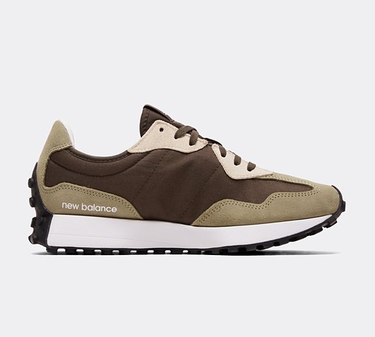 New Balance 327 Trainer | Olive / Black 