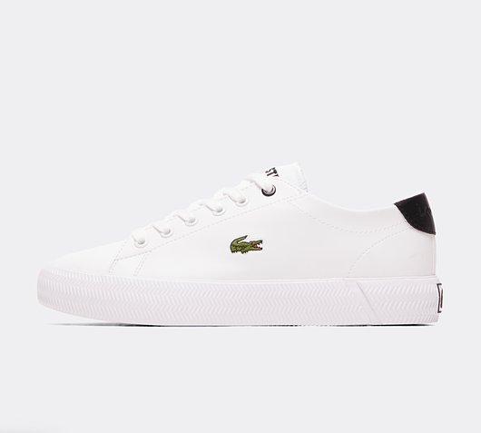 Lacoste Junior Gripshot Trainer White / Black | Footasylum