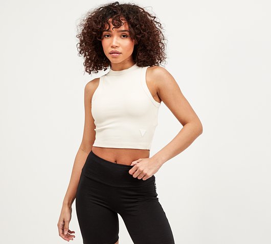 Womens Edie Small Logo Tank Top