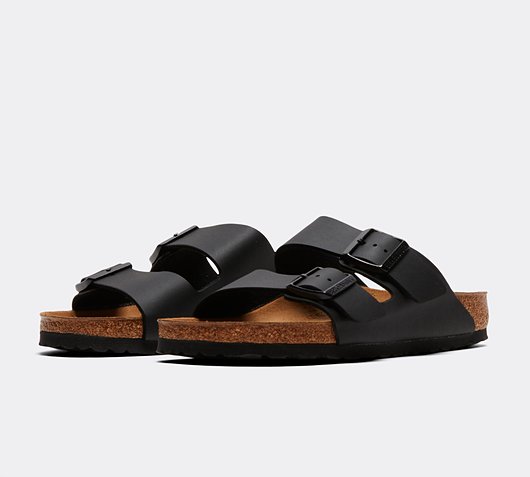 Birkenstock Womens Arizona Sandal | Black | Footasylum