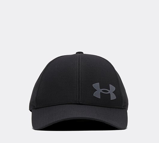 Poderoso Decrépito George Bernard Under Armour Iso-Chill ArmourVent Stretch Hat | Black / Pitch Grey |  Footasylum