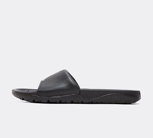 Jordan Junior Break Slide | Black / White | Footasylum