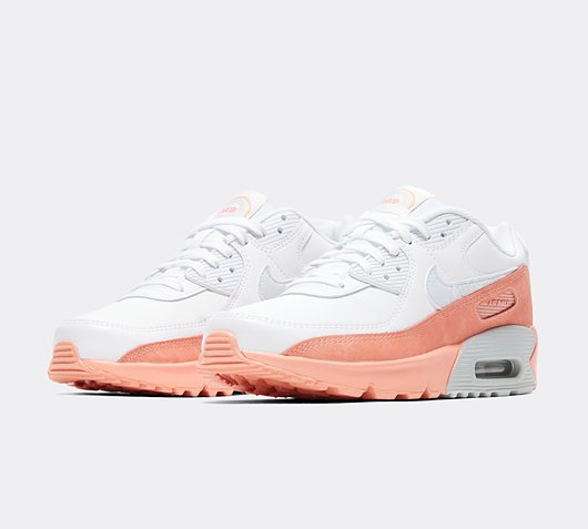 junior air max 90 leather trainer