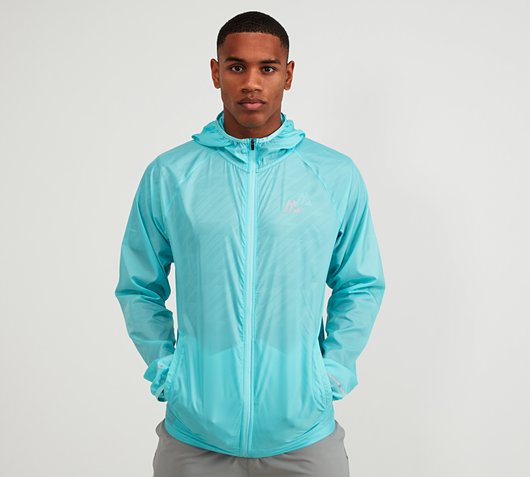 Montirex Run Packable Windbreaker Jacket - Blue - Size - XL