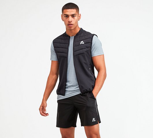 Montirex Track Bomber Gilet | Black 