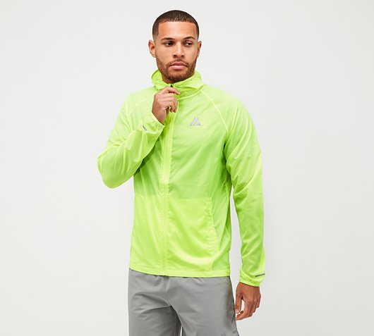Montirex Run Packable Windbreaker Jacket - Green - Size - L
