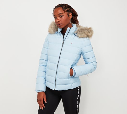 Womens Faux Fur Padded Jacket