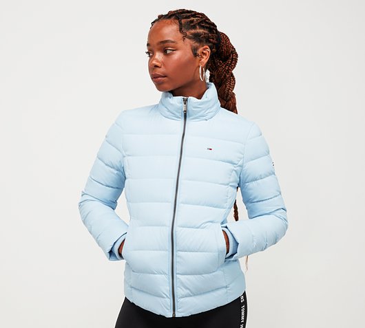 Tommy Jeans Womens Faux Fur Padded 