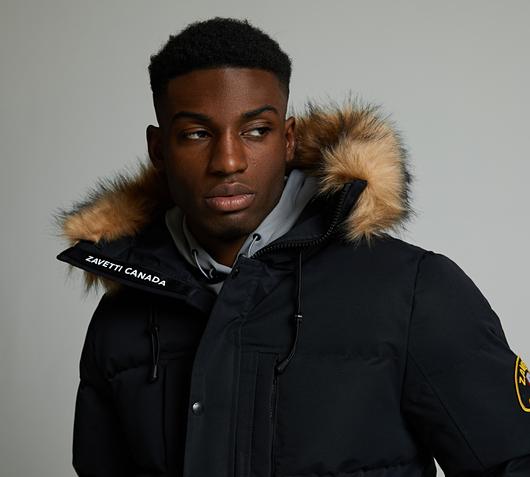 zavetti canada oshawa puffer parka jacket grey