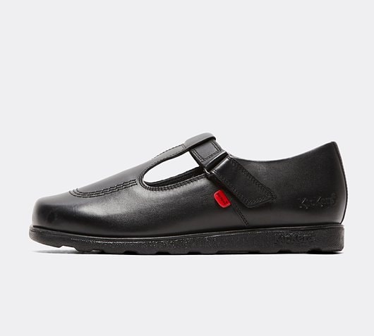 Fragma T Bar Leather Shoe