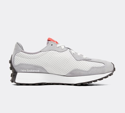 New Balance MS327 Trainer | Grey / Black / White | Footasylum