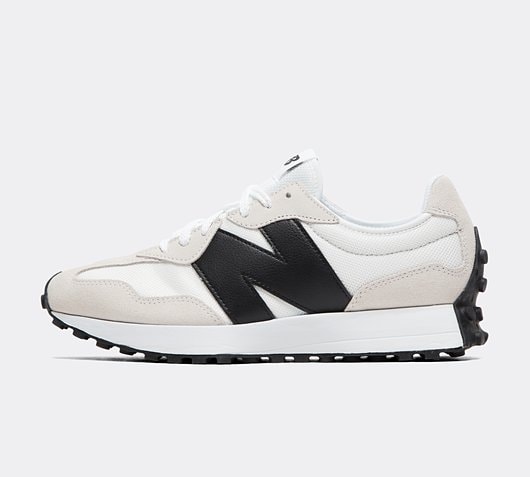 New Balance MS327 Trainer | White / Black | Footasylum