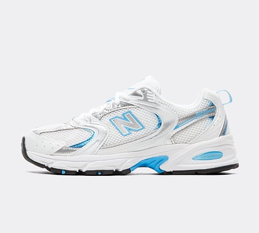 New Balance Womens MR530 Trainer | White / Blue / Silver | Footasylum